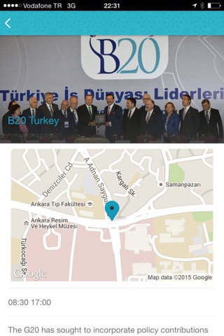 B20 Turkey 2015 screenshot 2