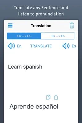 Game screenshot Spanish Dictionary | Offline Translation With Pronunciation hack
