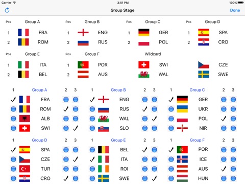 PREDICTION of UEFA EURO 2016 FRANCE screenshot 2