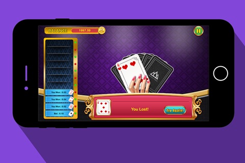 Hilo Casino Game - Pick Your Card and Play screenshot 4
