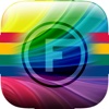Font Shape Rainbow : Text Mask Wallpapers Themes Colorful Pro