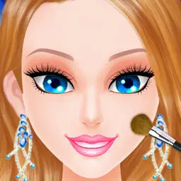 Princess wedding makeover salon : amazing spa, makeup and dress up free games for girls app icon