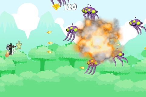 Commando Jetpack Shooter screenshot 3