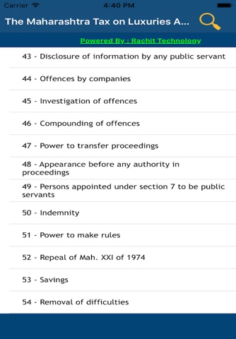 The Maharashtra Tax on Luxuries Act 1987 screenshot 2