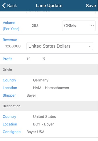 First Freight CRM screenshot 4