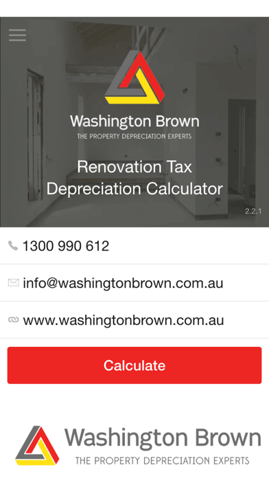 Screenshot #1 pour Renovation Depreciation Tax Calculator
