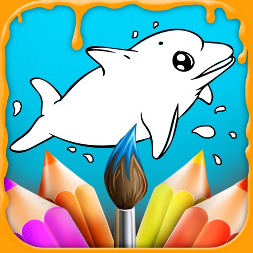 Kids Coloring & Painting Book iOS App