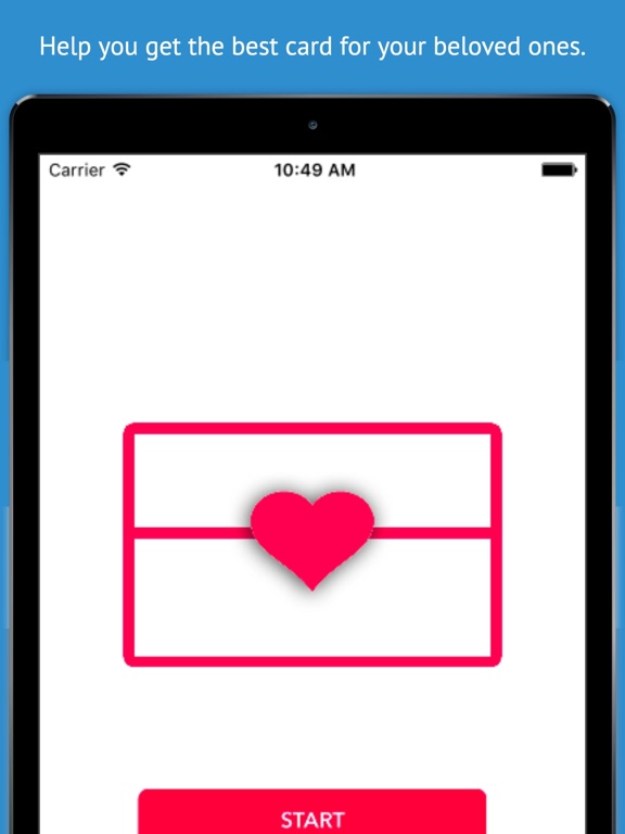 Greeting Card Maker - Create Birthday Cards, Thank You Cards, and Holiday Cards iPad screenshot 4 - Productivity app