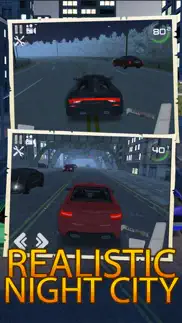 night traffic car driving parking career simulator iphone screenshot 1