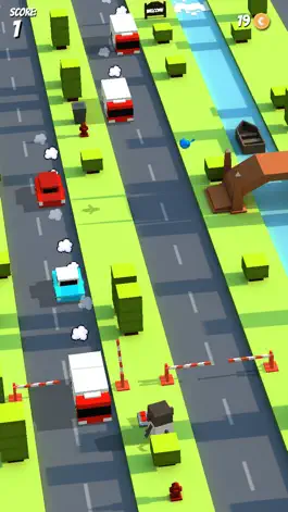 Game screenshot Crossy Barrier Dash - Reckless Road Rush Block 3 Free Edition hack