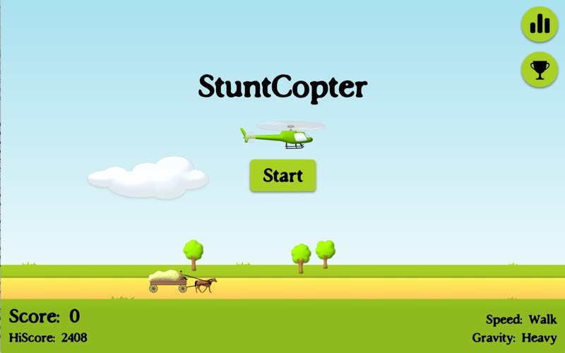 stuntcopter! iphone screenshot 1