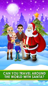 Little Christmas Santa Vacation Salon - baby xmas doctor spa games! screenshot #1 for iPhone