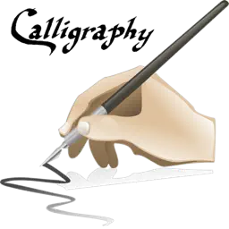 Calligraphy app icon