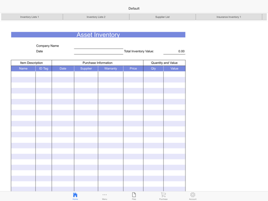 Screenshot #6 pour Inventory Lists