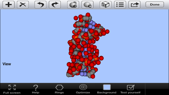 ‎3D Molecules Edit & Test Screenshot