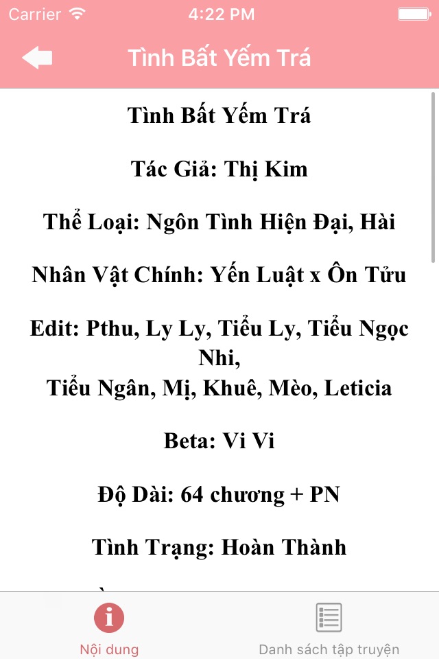 Kho truyện chữ - Truyện tình yêu screenshot 3