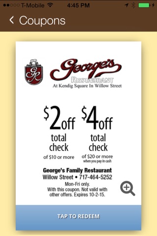 George's Restaurant screenshot 3