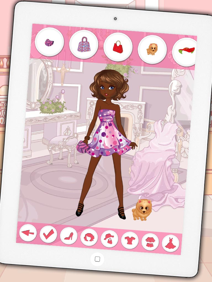 Dress dolls and design models – fashion games for girls of all ages
