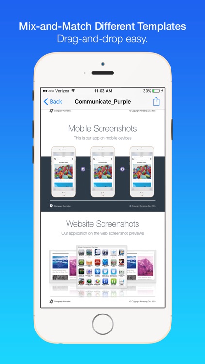 Pitch Deck Templates for Keynote screenshot-3