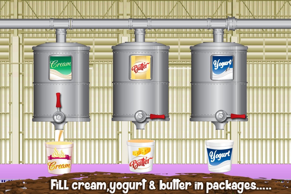 Milk Factory Farm Simulator Cooking Game screenshot 2