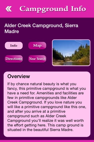 California Campgrounds and RV Parks Guide screenshot 3