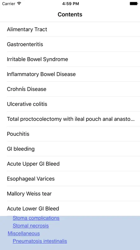 Surgeon's Brain : A General Surgery Reference Companion screenshot 2 of 5