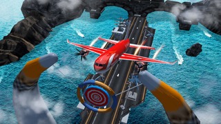 3D 飞飛行機のシミュレータ 子供のためのゲーム プレイ＆パイロットプレーン Plane Simのおすすめ画像1