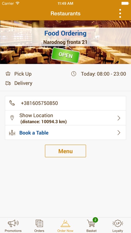 Food Ordering