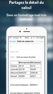 brutaunet : calculer votre salaire brut ou net iphone screenshot 3