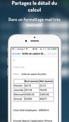 Brutaunet : Calculer votre salaire Brut ou Net screenshot 3