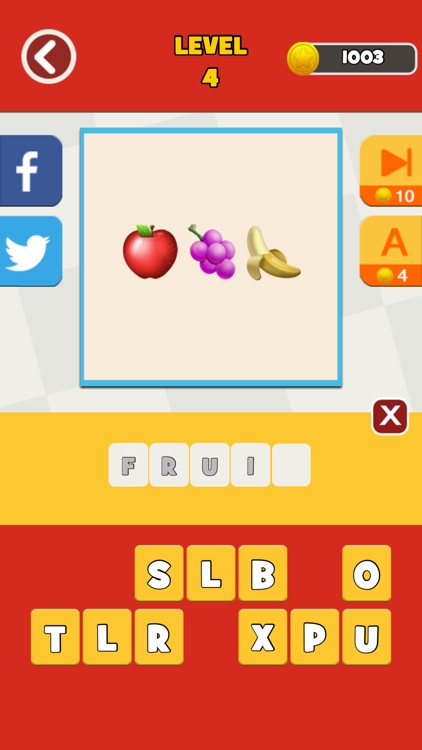 QuizPop Mania! Guess the Emoji Food - a free word guessing quiz game screenshot-3