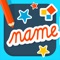 Name Play: a name reading and writing practice kit