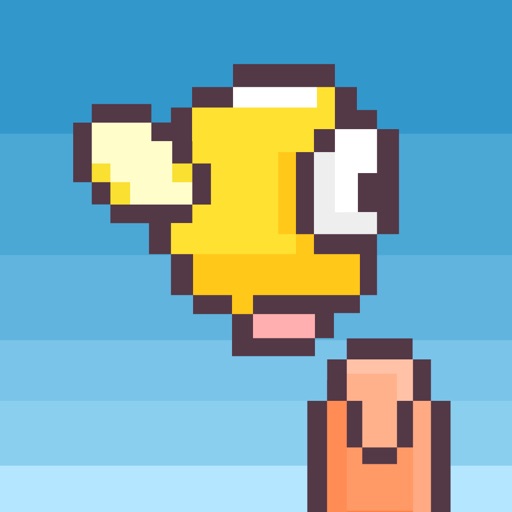 Touchy Bird - Free Quick Old-School Retro Art Pixel Game-s iOS App