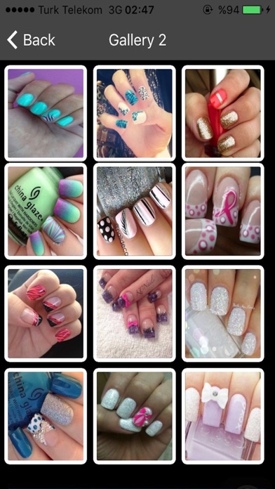 Screenshot #1 pour Cute Nail Designs: Collection of Cute Nails and French Manicure