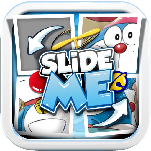 Slide Me Puzzle : Doraemon Tiles Quiz Picture Games For Kids