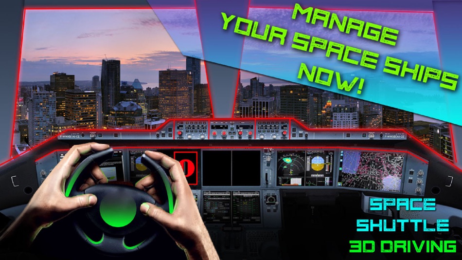 #1. Space Shuttle 3D Driving (iOS) 由: Mariya Ivanova
