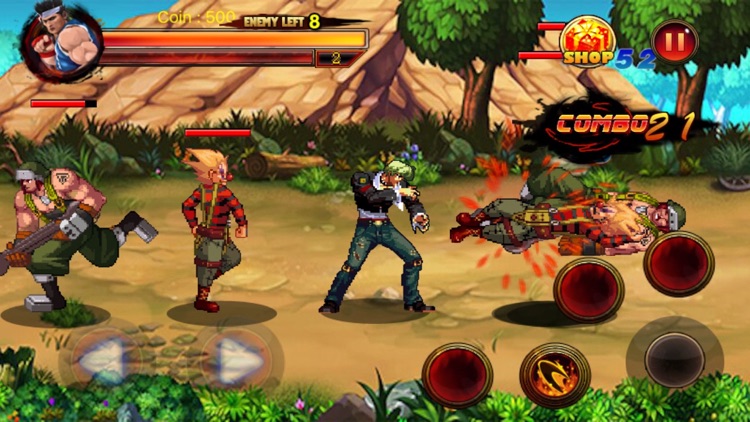 Kombat of Fighter: Street Wrestle Battle- Classic final fantasy Kung fu combat game screenshot-4