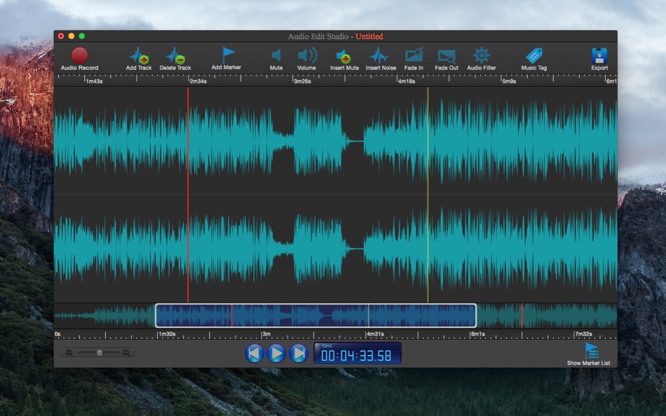 #1. Audio Edit Studio - Editor (macOS) 由: 舒轩 魏