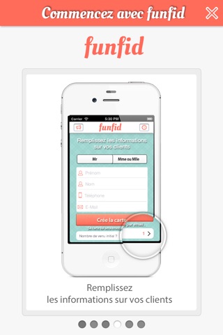 funfid Pro, solution de fidélisation pour les commerçants screenshot 3