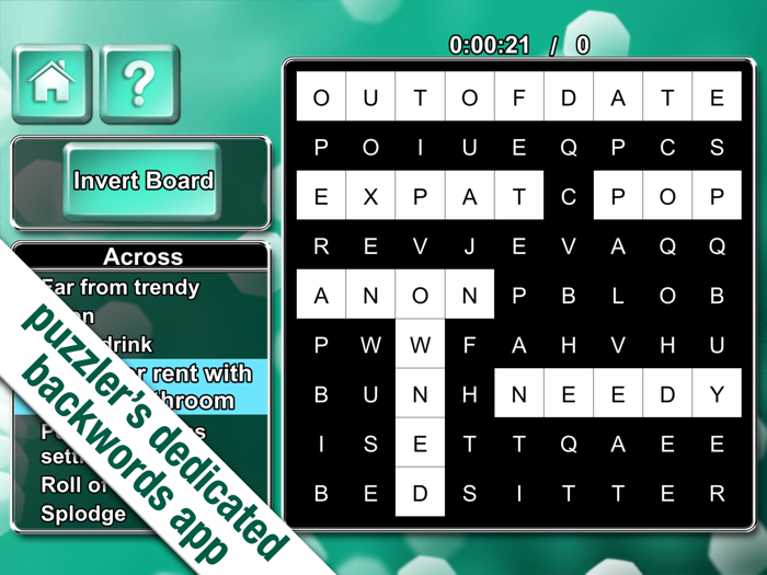 Backwords Puzzler