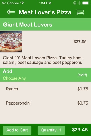 Bellissimo Pizzeria & Grill screenshot 3