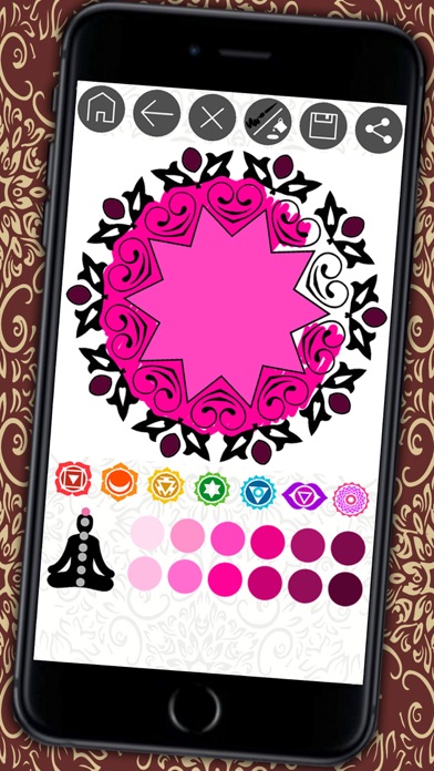 How to cancel & delete Mandalas coloring book – Secret Garden colorfy game for adults from iphone & ipad 4