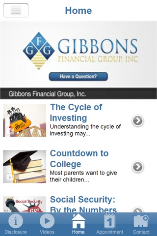 Gibbons Financial Group, Inc. screenshot 2