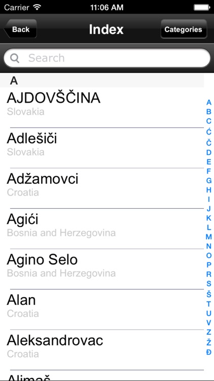 Slovenia, Croatia. Road map. screenshot-4