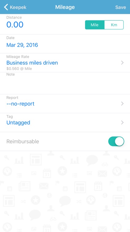 Keepek - Expense Reporting