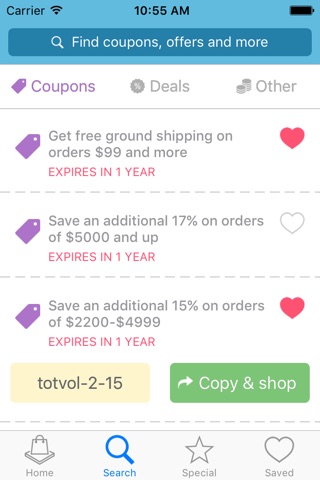 Vouchers For Topman screenshot 3