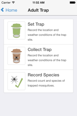 Mosquito Monitoring screenshot 2