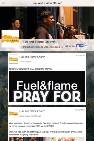 Fuel and Flame Church screenshot 2