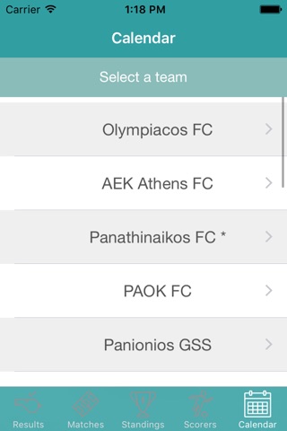 InfoLeague, Greek Super League screenshot 3