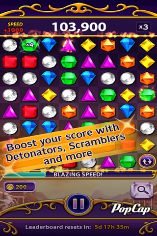 Jewel Quest Mania - 3 match additive puzzle splash crunch game screenshot 3